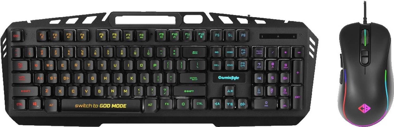 Cosmic Byte GKM-19 Dragon Fly RGB Keyboard - Image 1