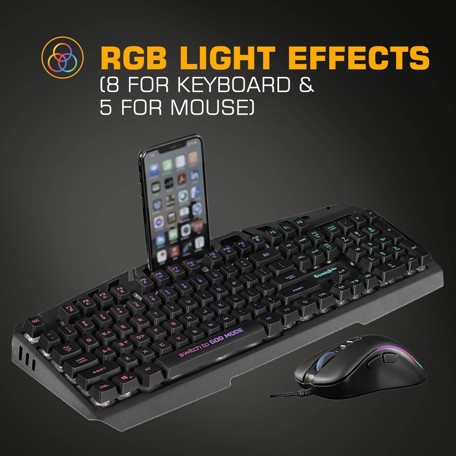 Cosmic Byte GKM-19 Dragon Fly RGB Keyboard - Image 3