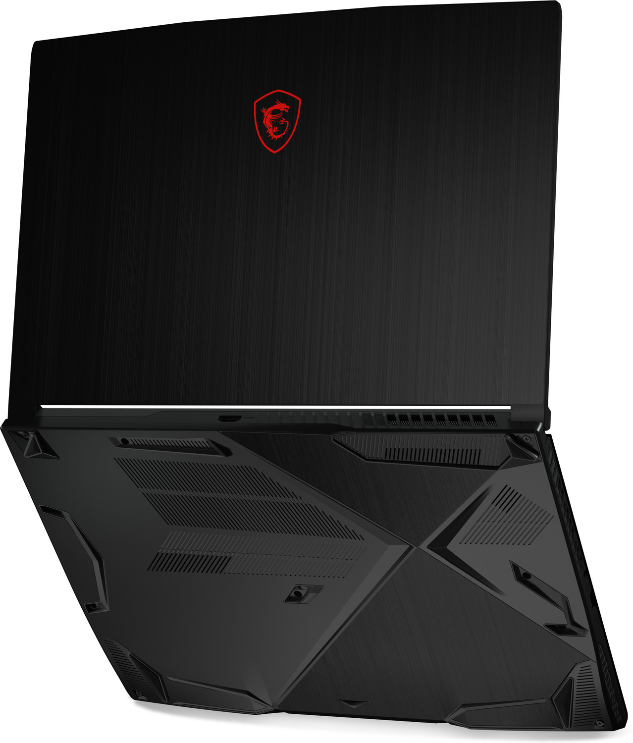 Image of MSI GF63 Thin Intel Core i7 10th Gen 10750H - (8 GB /1 TB HDD /256 GB SSD /Windows 10 Home /4 GB Graphics /NVIDIA GeForce GTX 1650 Max Q /60 Hz) GF63 Thin 10SCXR-1617IN / GF63 Thin 10SC-610IN Gaming Laptop