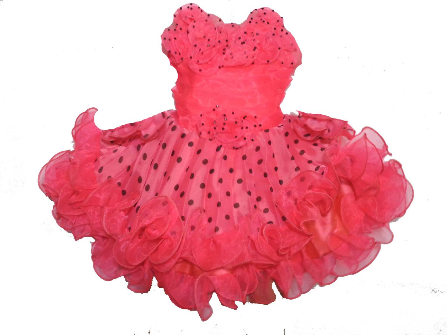 DLF COLLECTION Girls Midi/Knee Length Festive/Wedding Dress