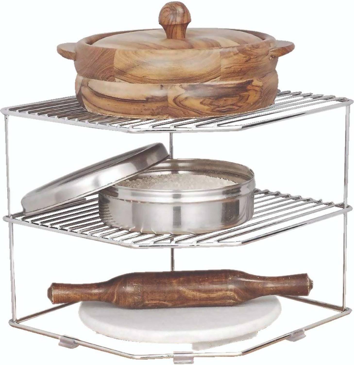 Nexus Lifestyle Utensil Kitchen Rack Steel — Kitchen Organizers & Racks
