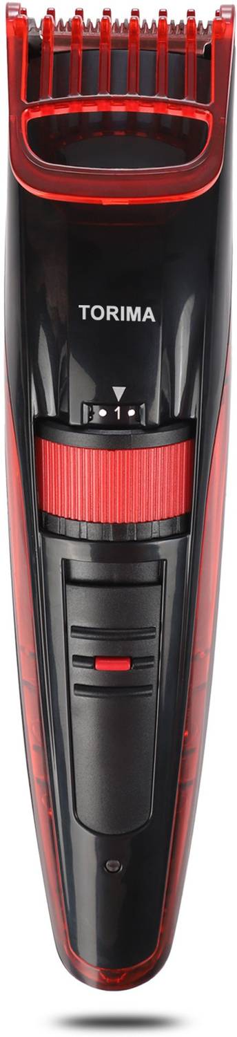 TORIMA PR-2088 Trimmer 30 min Runtime 20 Length Settings (Red, B
