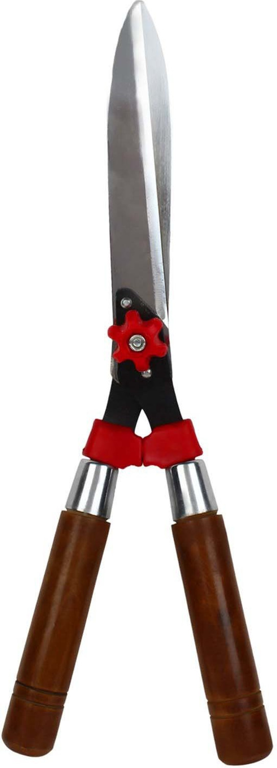 Image of ERIN Garden Hedge Shears /Cutter Comfort Grip Wooden Handles, Heavy Duty Soft Grip Garden Tool Kit (1 Tools)