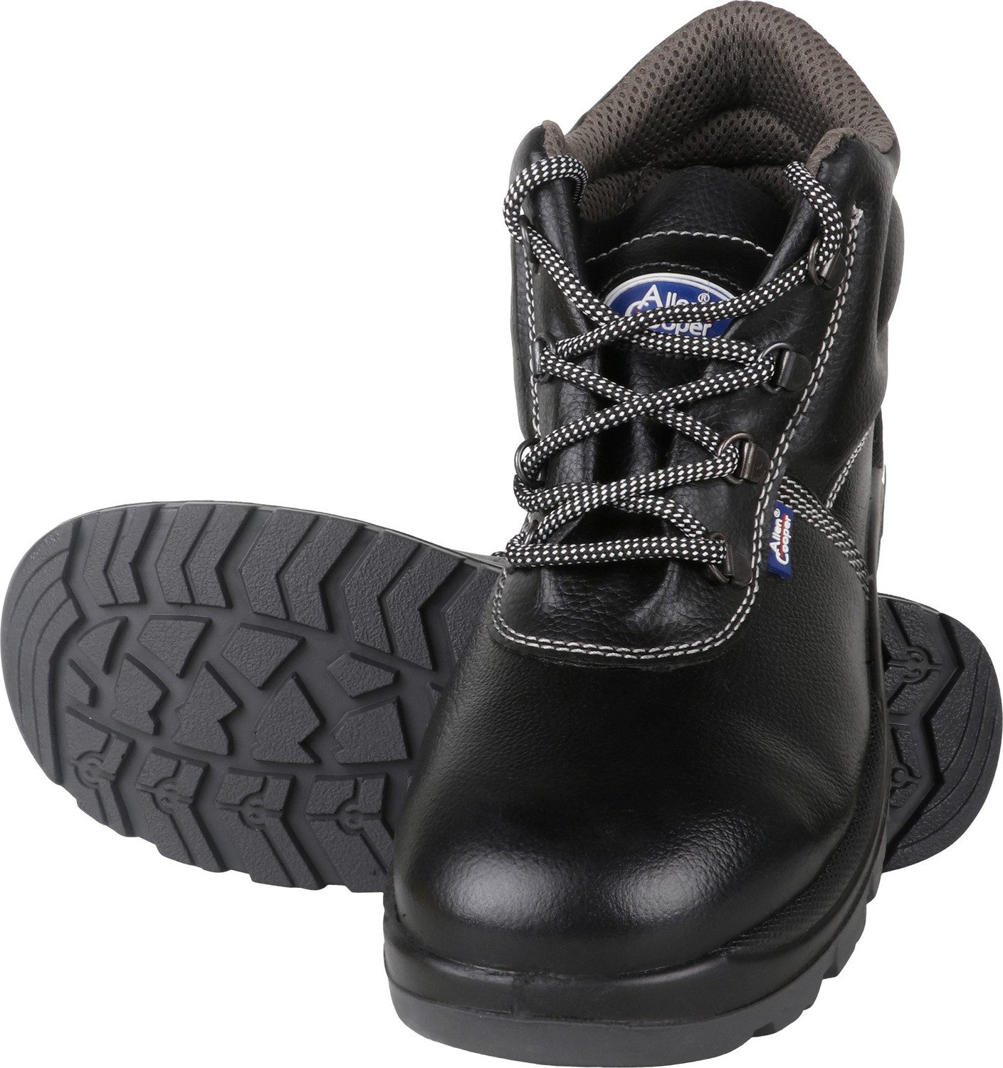 Image of Allen Cooper Steel Toe Leather Safety Shoe