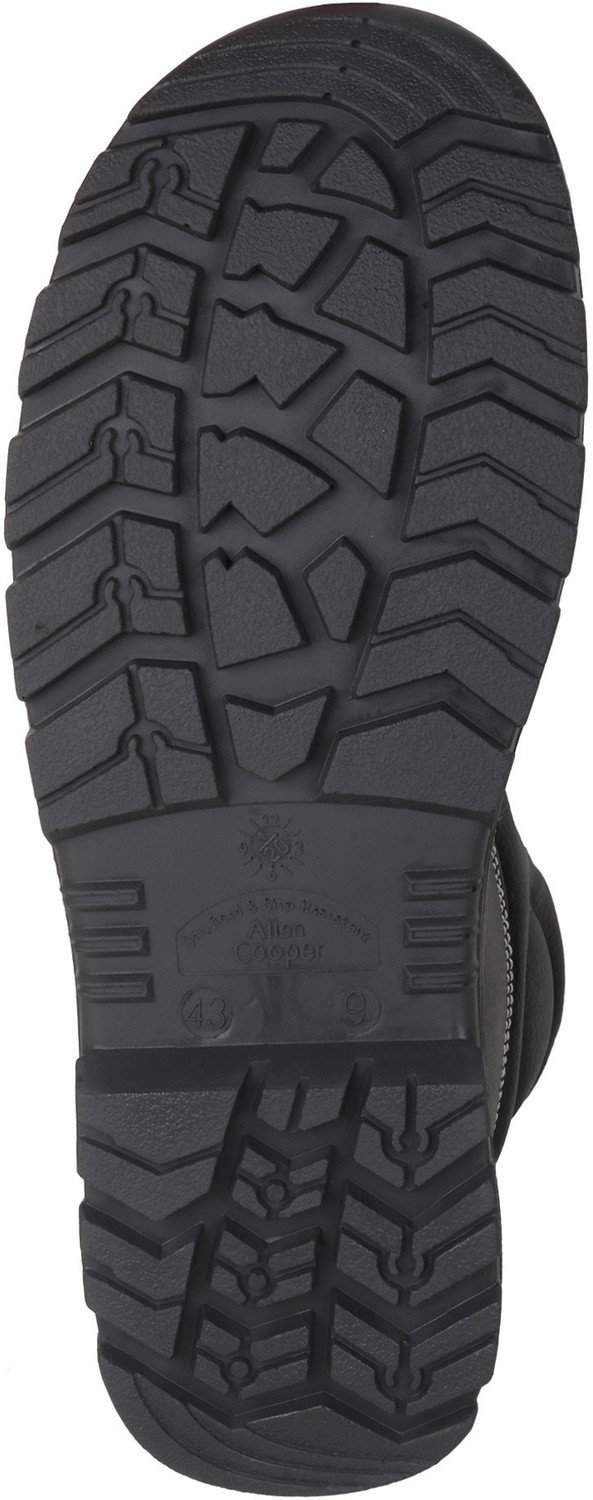 Image of Allen Cooper Steel Toe Leather Safety Shoe