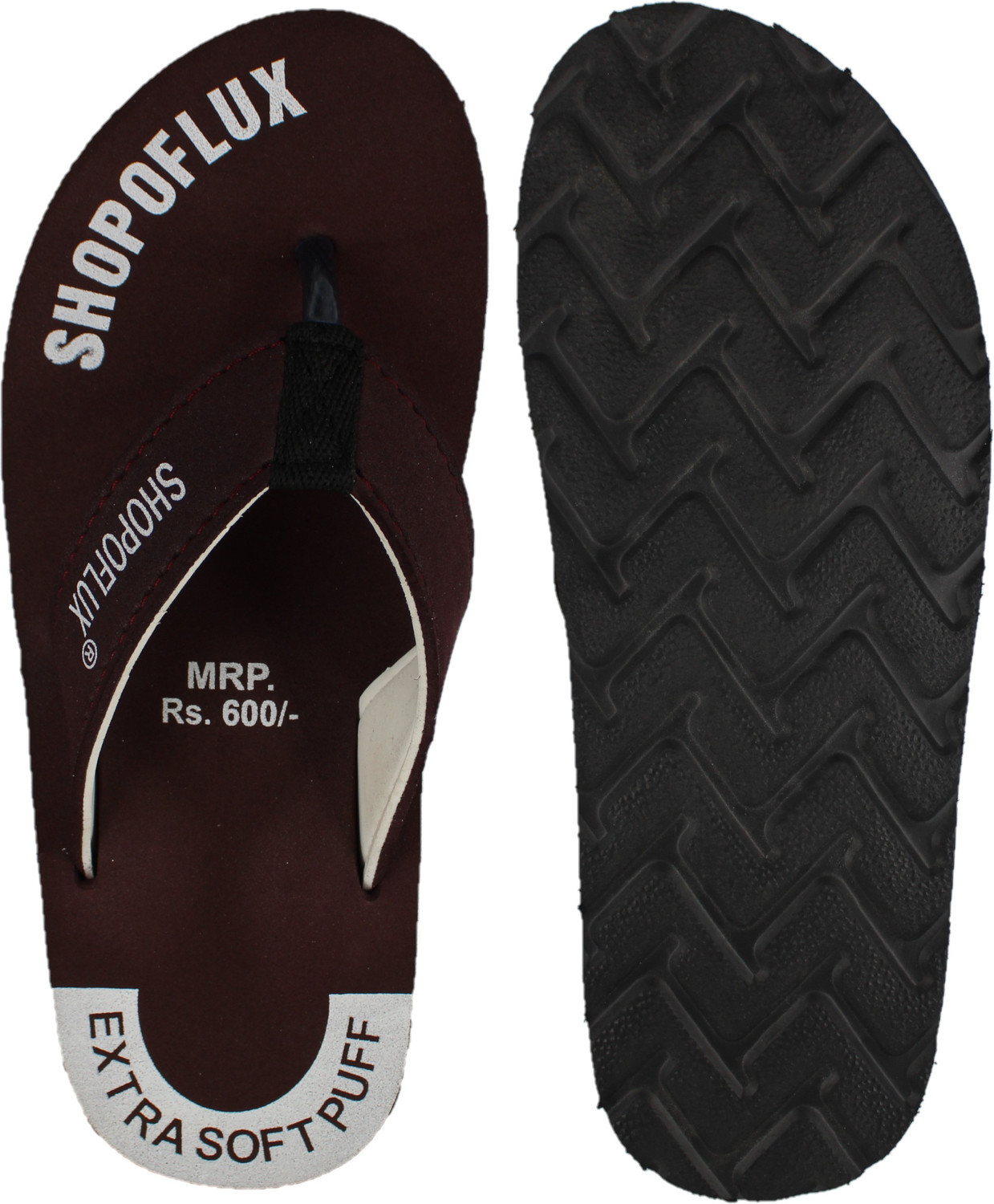 Image of Shopoflux Men Ortho Slippers for Men | Orthopedic Slippers for soft heel pain daily use Flip Flops