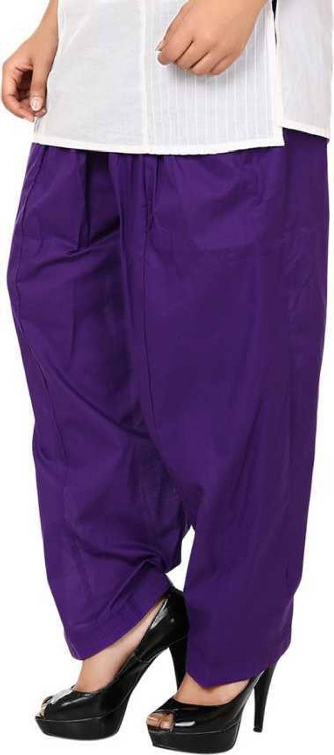 archana fashion club Pure Cotton Solid Salwar
