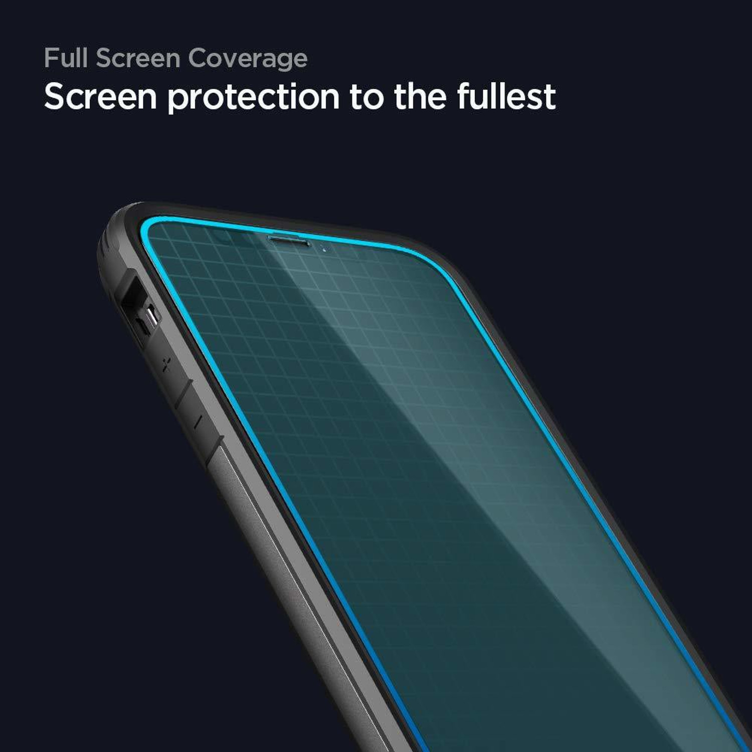 Image of Spigen Screen Guard for Apple iPhone 12 Pro, Apple iPhone 12