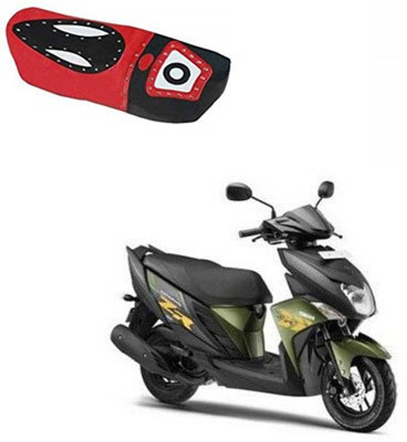CARIZO CBIKE7927 Single Bike Seat Cover For Yamaha Ray