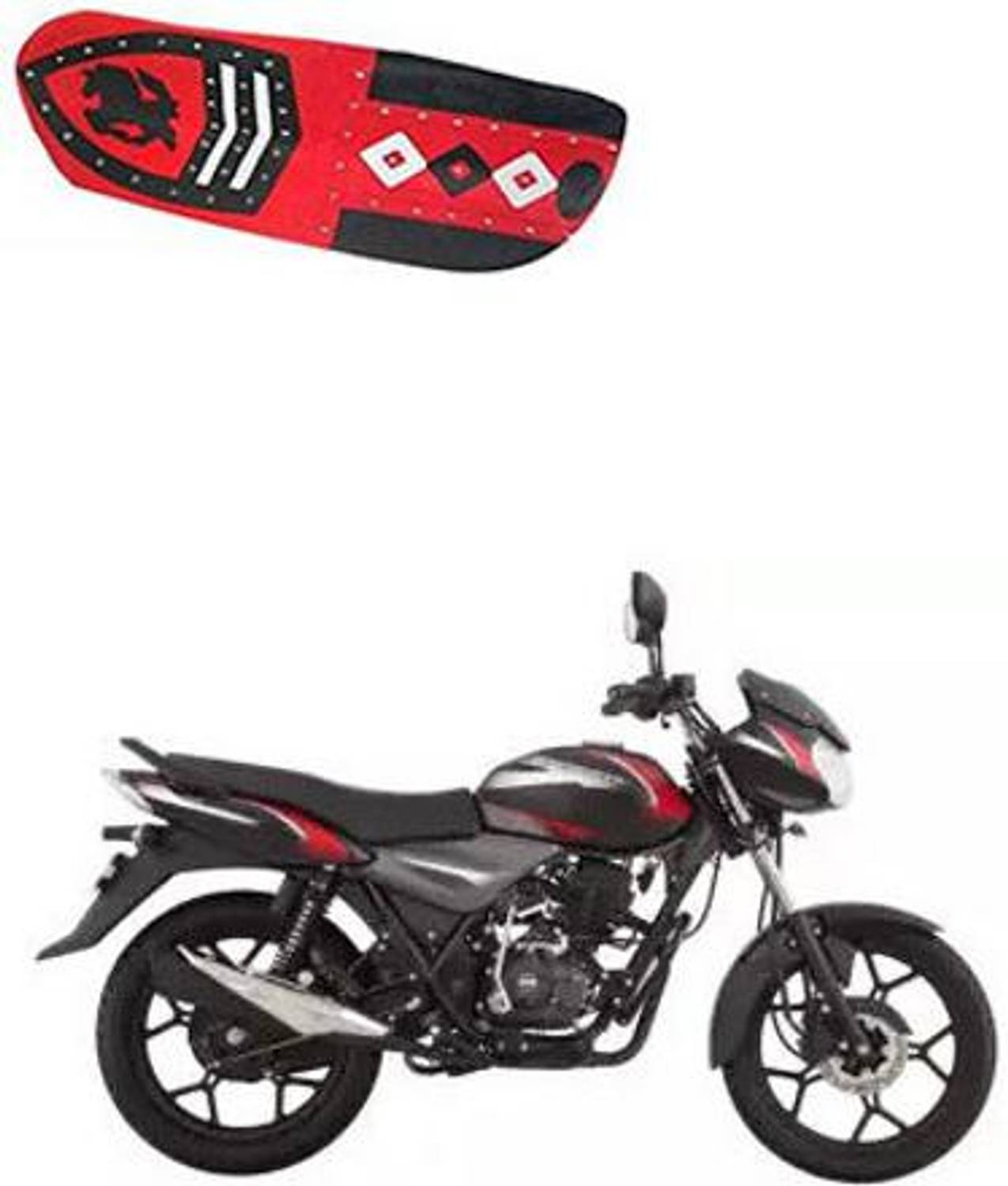 CARIZO CBIKE8113 Single Bike Seat Cover For Bajaj Discover 125 DTS-i