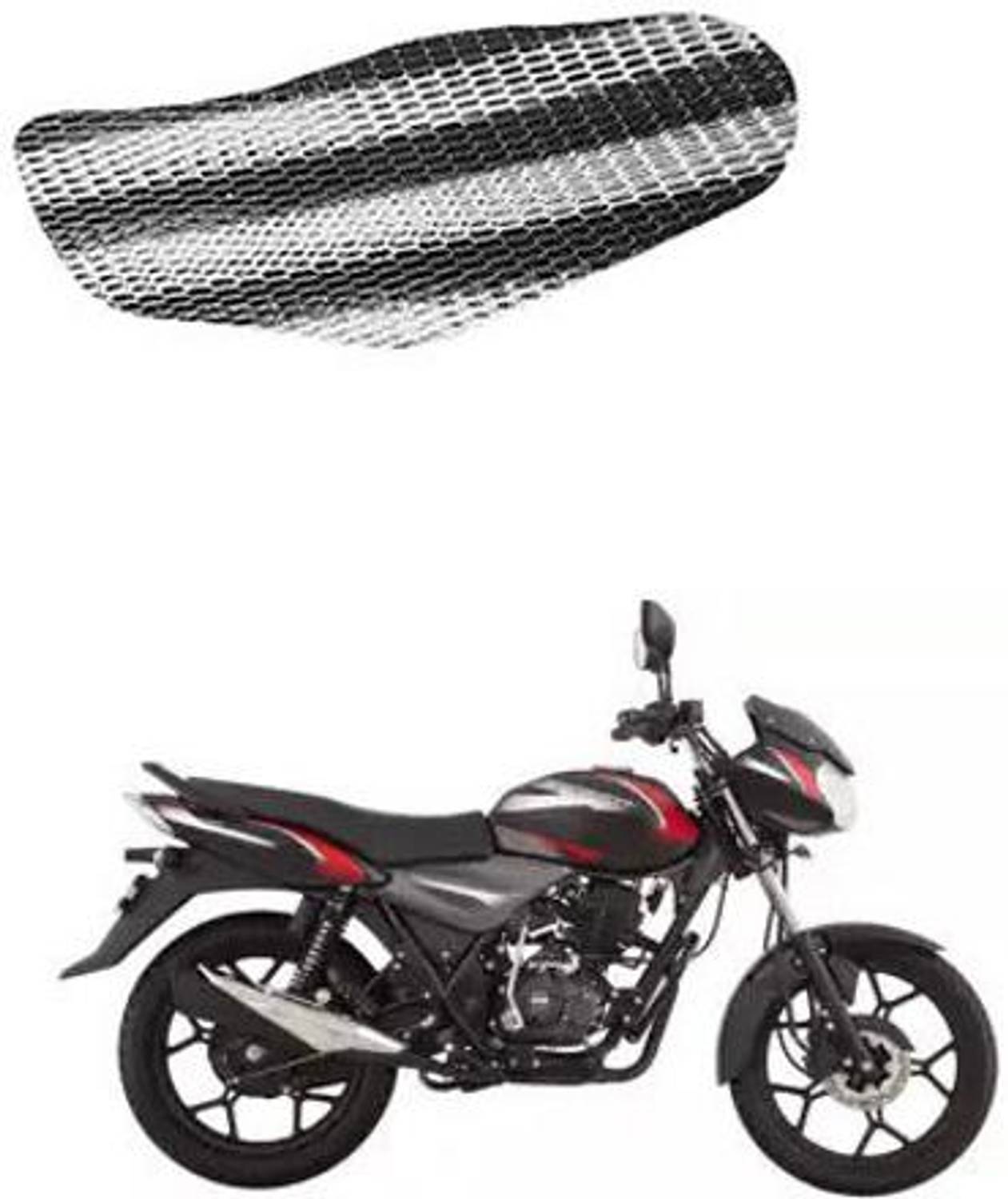 CARIZO CBIKE2492 Single Bike Seat Cover For Bajaj Discover 125 DTS-i