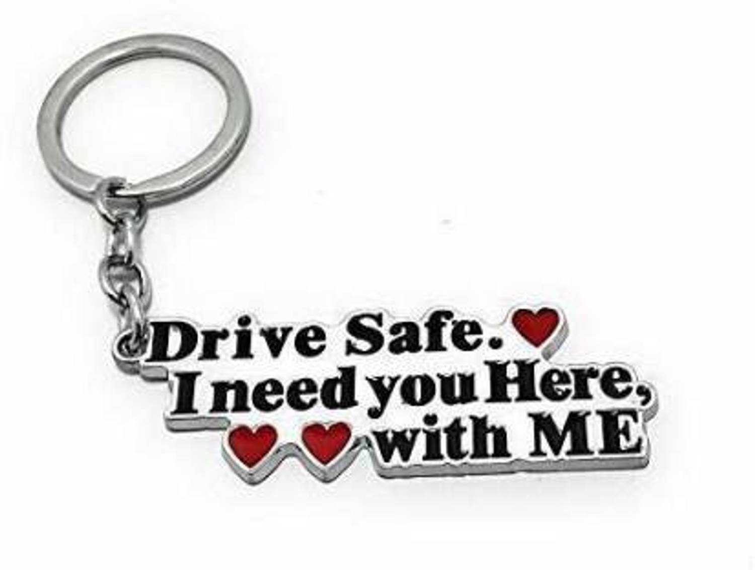 buyeasy DRIVE SAFE KEY CHAIN FOR HUSBAND / BOYFRIEND/WIFE/GIRLFRIEND Key Chain
