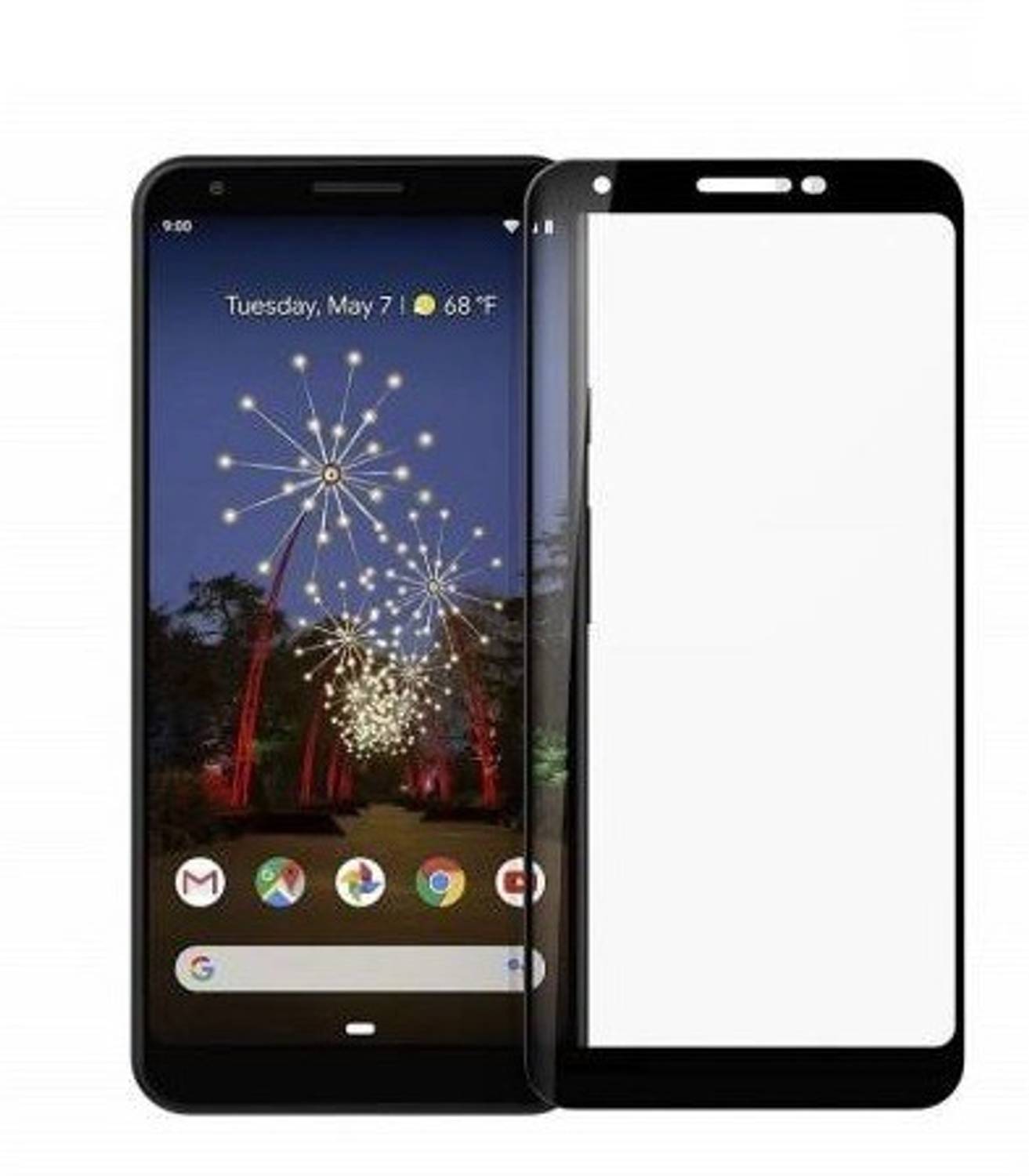 A-Allin1 Tempered Glass Guard for Google Pixel 3A