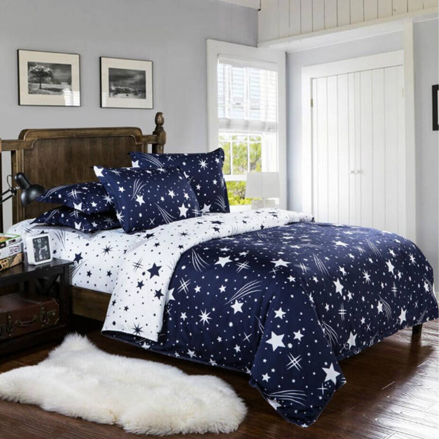 Arth Traders Polycotton Queen Flat 150 TC Printed 1 Bedsheet with