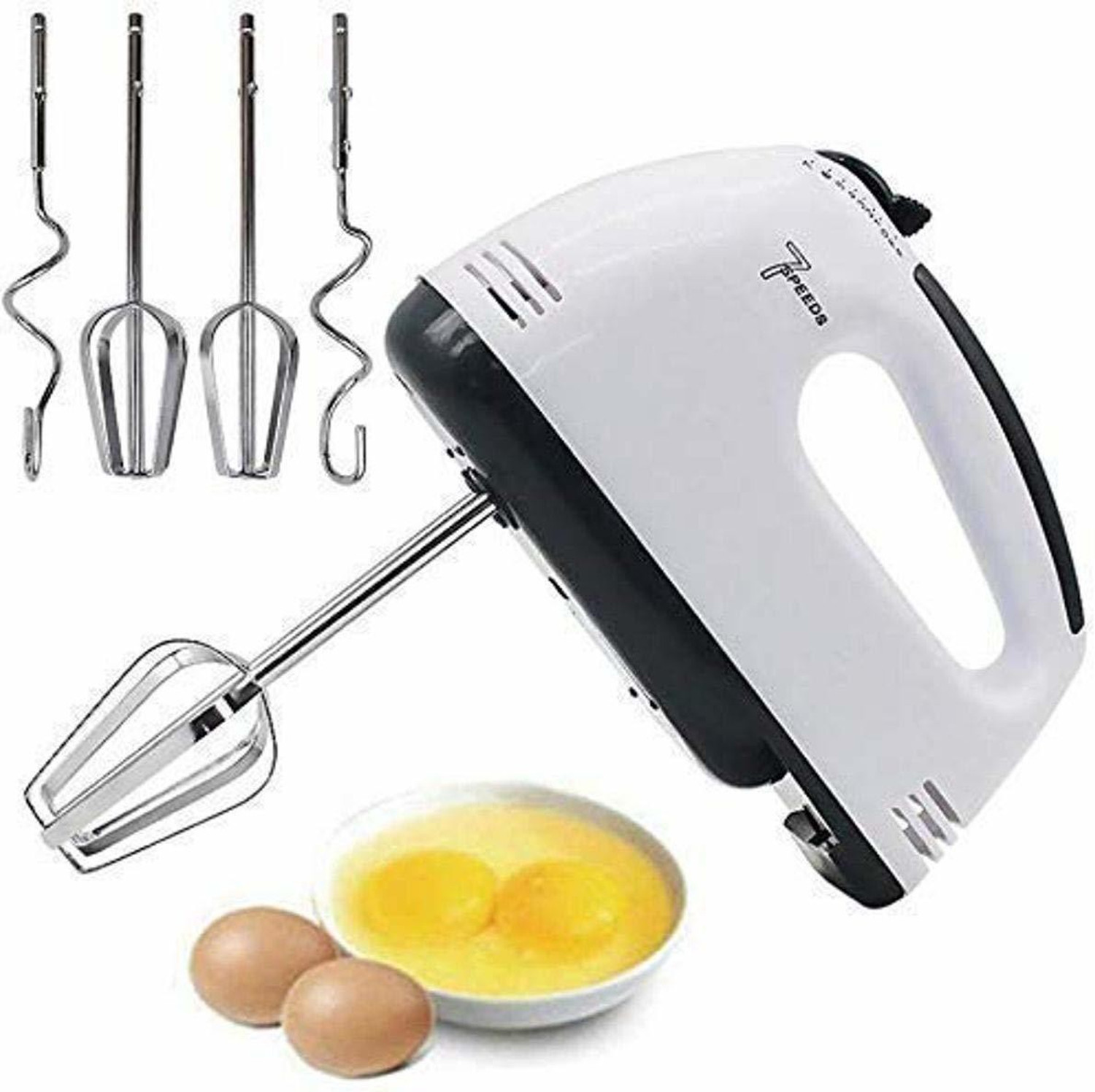 Image of ARDAKI 260 W White and Black Hand Blender
