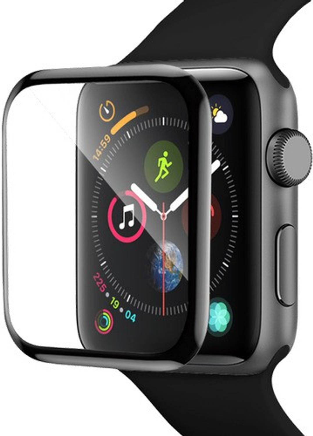 CallSmith Screen Guard for Apple Watch 40mm Series 4, Apple Watch 40mm Series 5, Apple Watch 40mm Series 6, SE, Unbreakable Pet Screen Guard