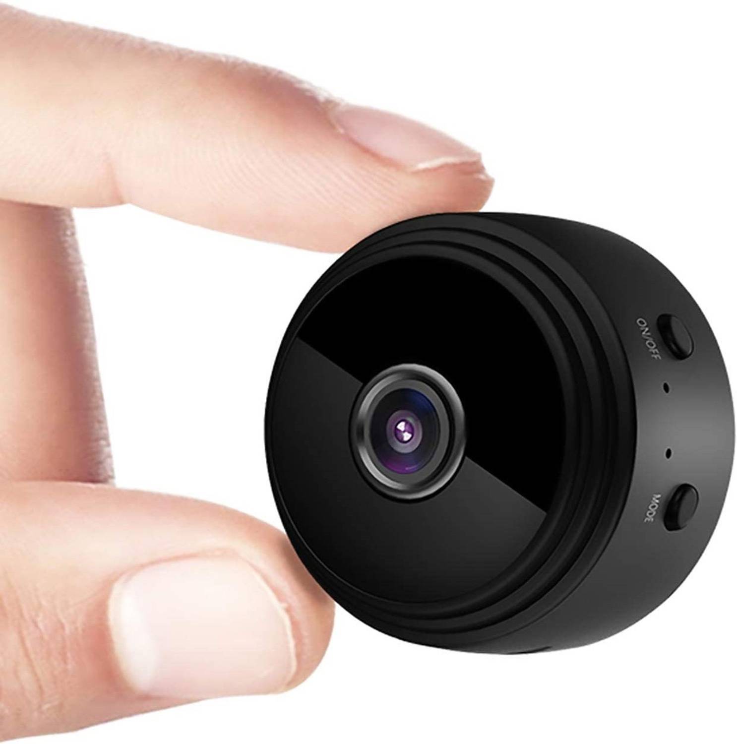 AVOIHS 1080P Full HD Wireless Hidden WiFi Mini Spy Camera Portable Home Security Cameras Covert Nanny Cam Indoor Video Recorder Small Camcorder with Motion Activated/Night Vision for Home Office Room Car Security Camera