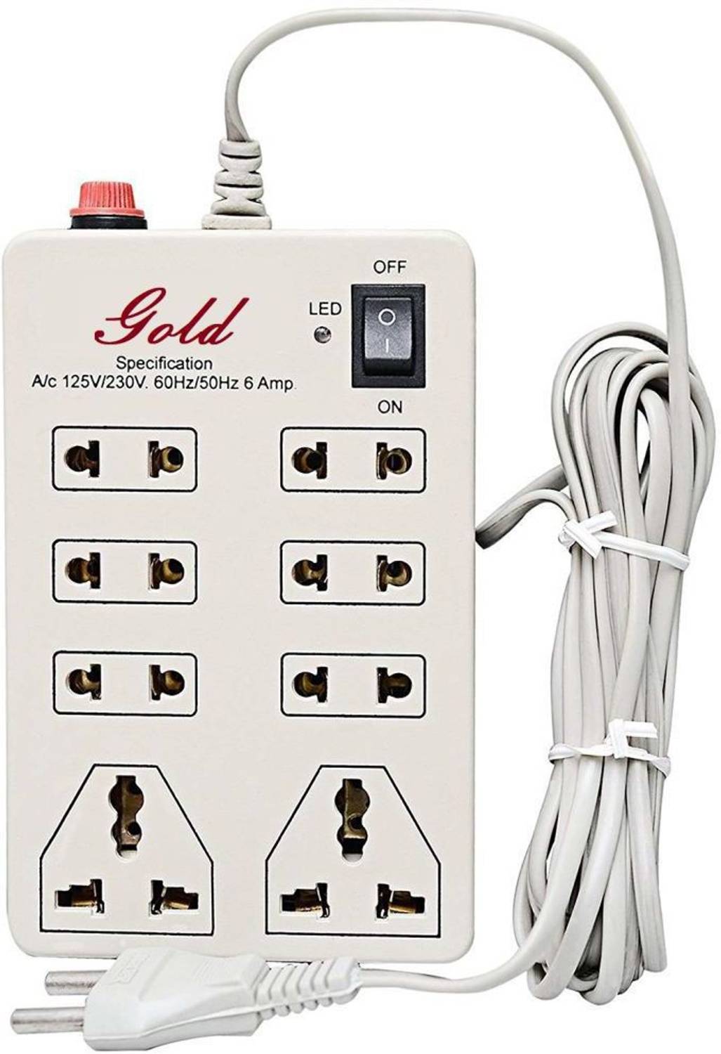 Thgold Multi Plug Power Strip Extension Board Cord 3 Meter Long Wire 8 Socket Extension Boards 8 Socket Extension Boards Rs. 231 - Flipkart
