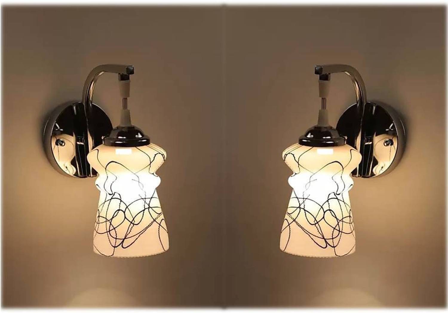 VAGalleryKing Pendant Wall Lamp Without Bulb (Pack of 2)
