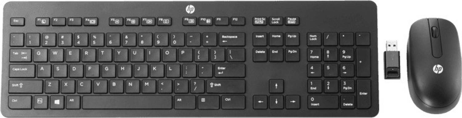 HP T6L04AA Slim Keyboard & Mouse with Extended Battery Life Combo