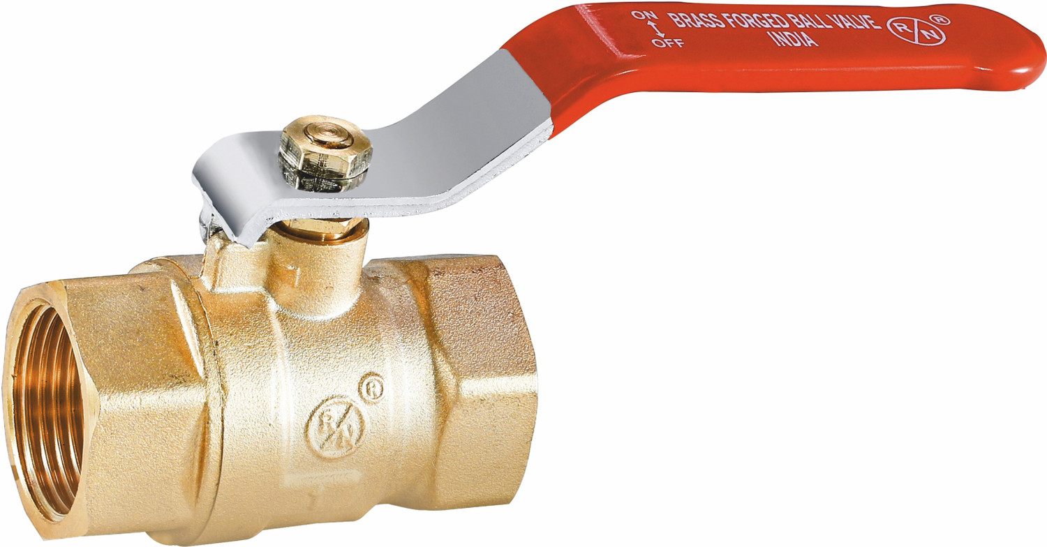 Image of RN Forged Brass , Nickel Plated Art-1710 32Mm(1-1 /4') Ball Valves