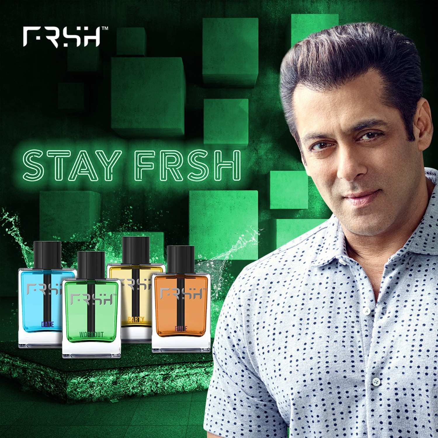 Image of Frsh By Salman Khan Eau De Toilette Workout 30ml Eau de Toilette - 30 ml (For Men)