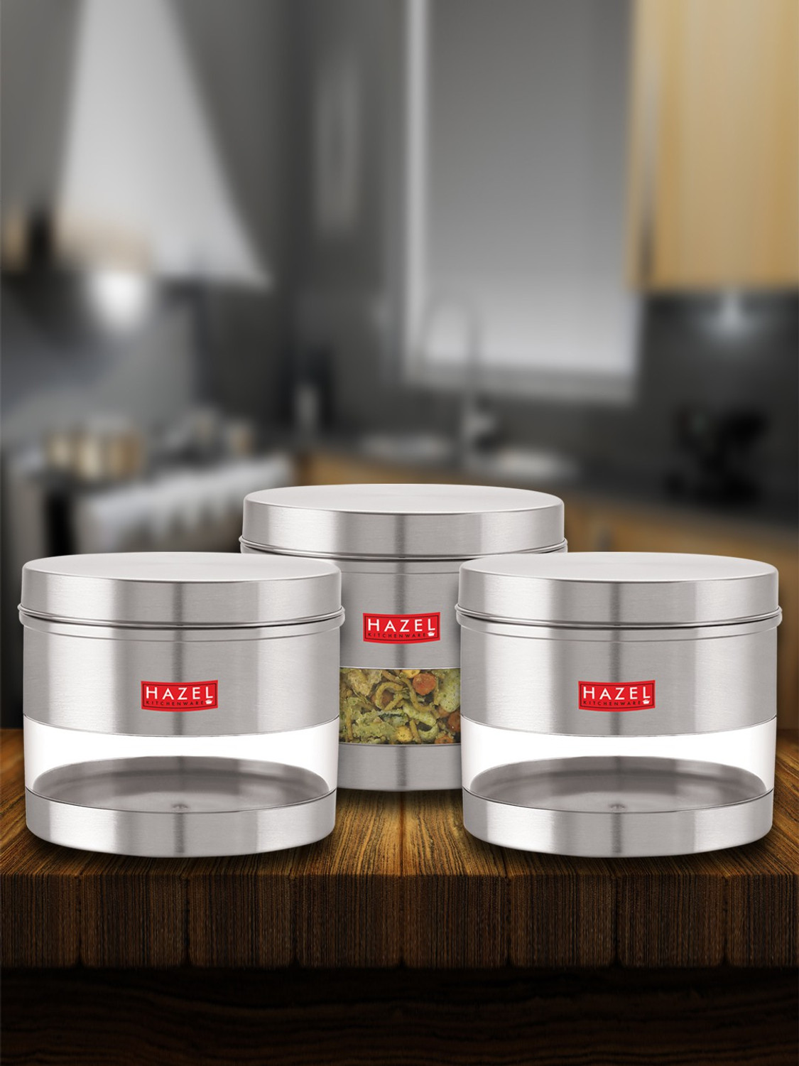 Image of HAZEL Stainless Steel Utility Container - 1100 ml