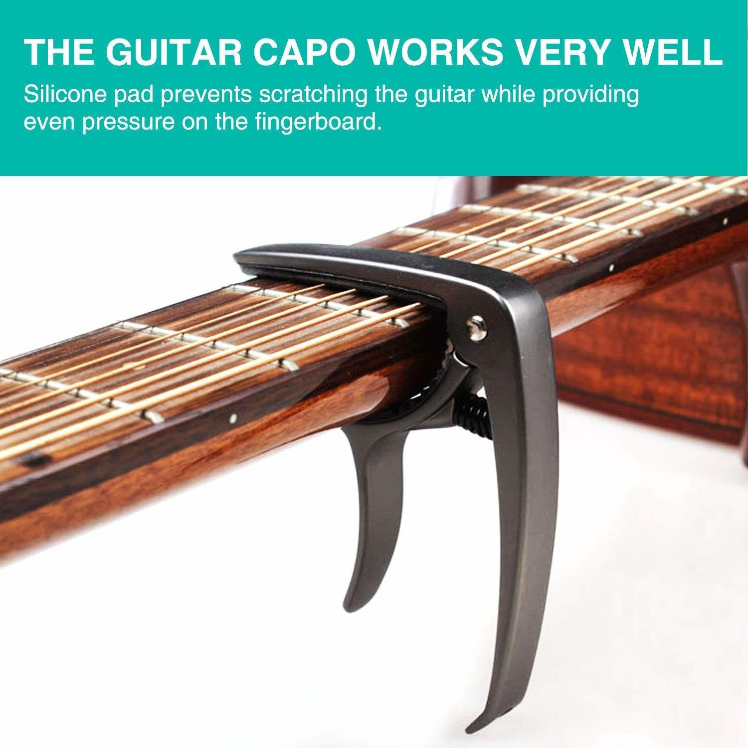 Image of BLUEBERRY Capo-10 Acoustic Spring Guitar Capo