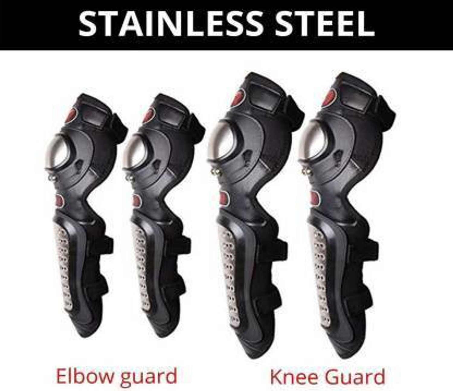 Image of IMAD TRADING Knee Guard, Elbow Guard Free Black