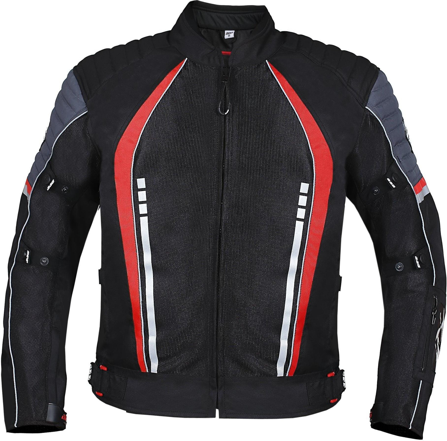 Image of BIKING BROTHERHOOD BBG0089 Riding Protective Jacket (Red, Black, L)