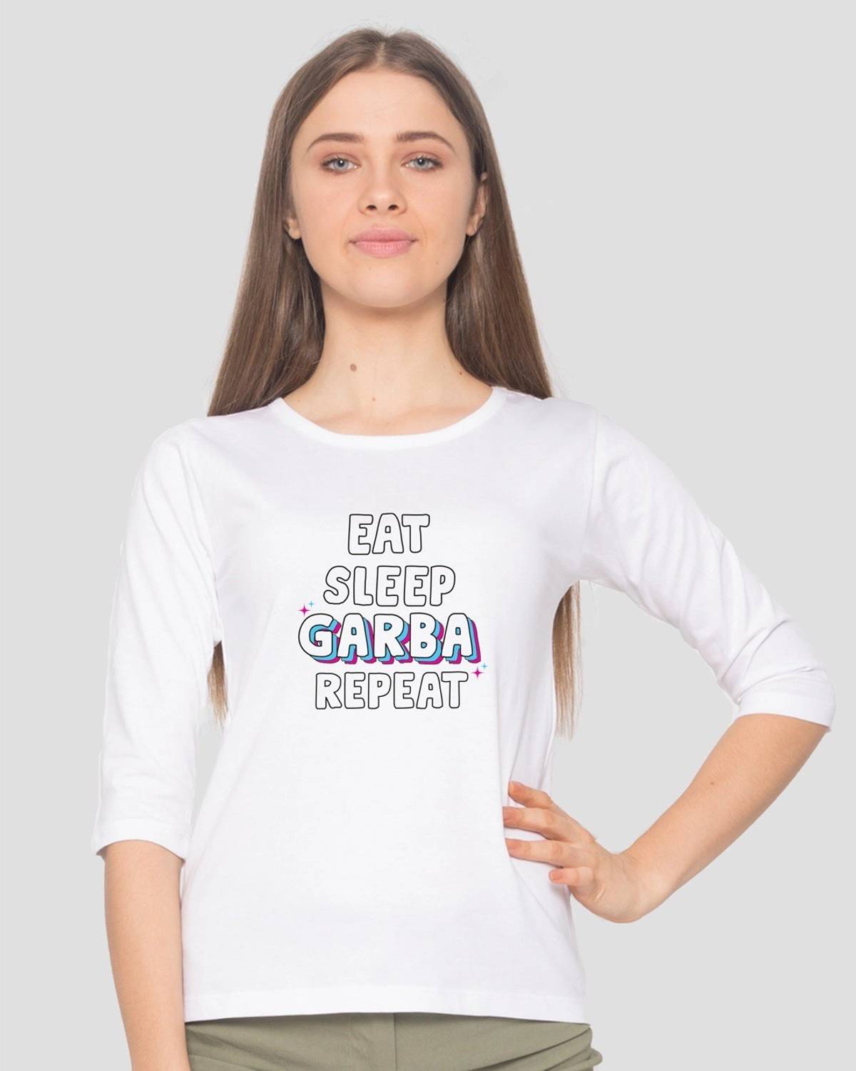 BEWAKOOF Printed Women Round Neck White T-Shirt