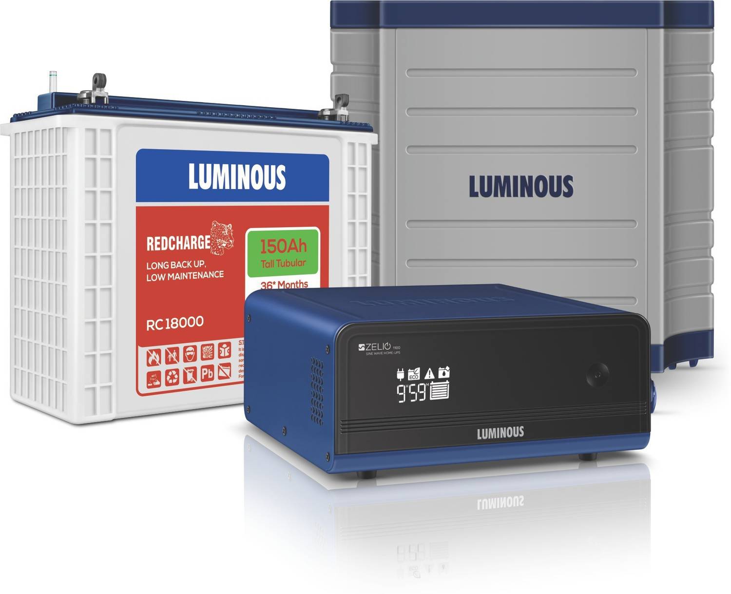 LUMINOUS 18 Months Warranty Tubular Inverter Battery