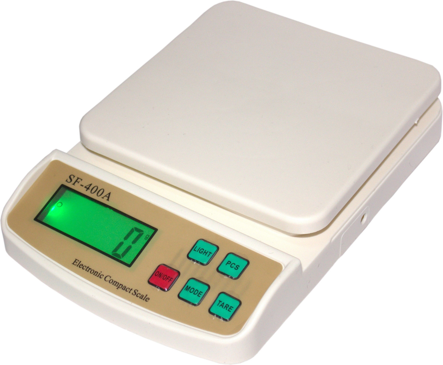 Image of Glancing 10kg x 1g Kitchen Scale Balance Multi-purpose weight measuring machine with Adapter Cable Weighing Scale