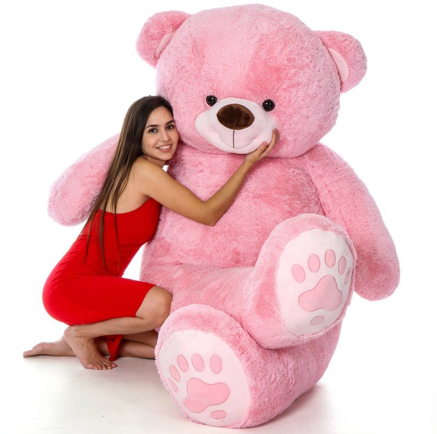 AANSHU TOYS 3 Feet Pink Teddy Bear for Kids and Girls Birthday - 90 cm