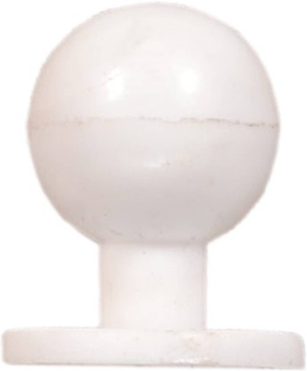 AL-Crease white full round Nylon Buttons