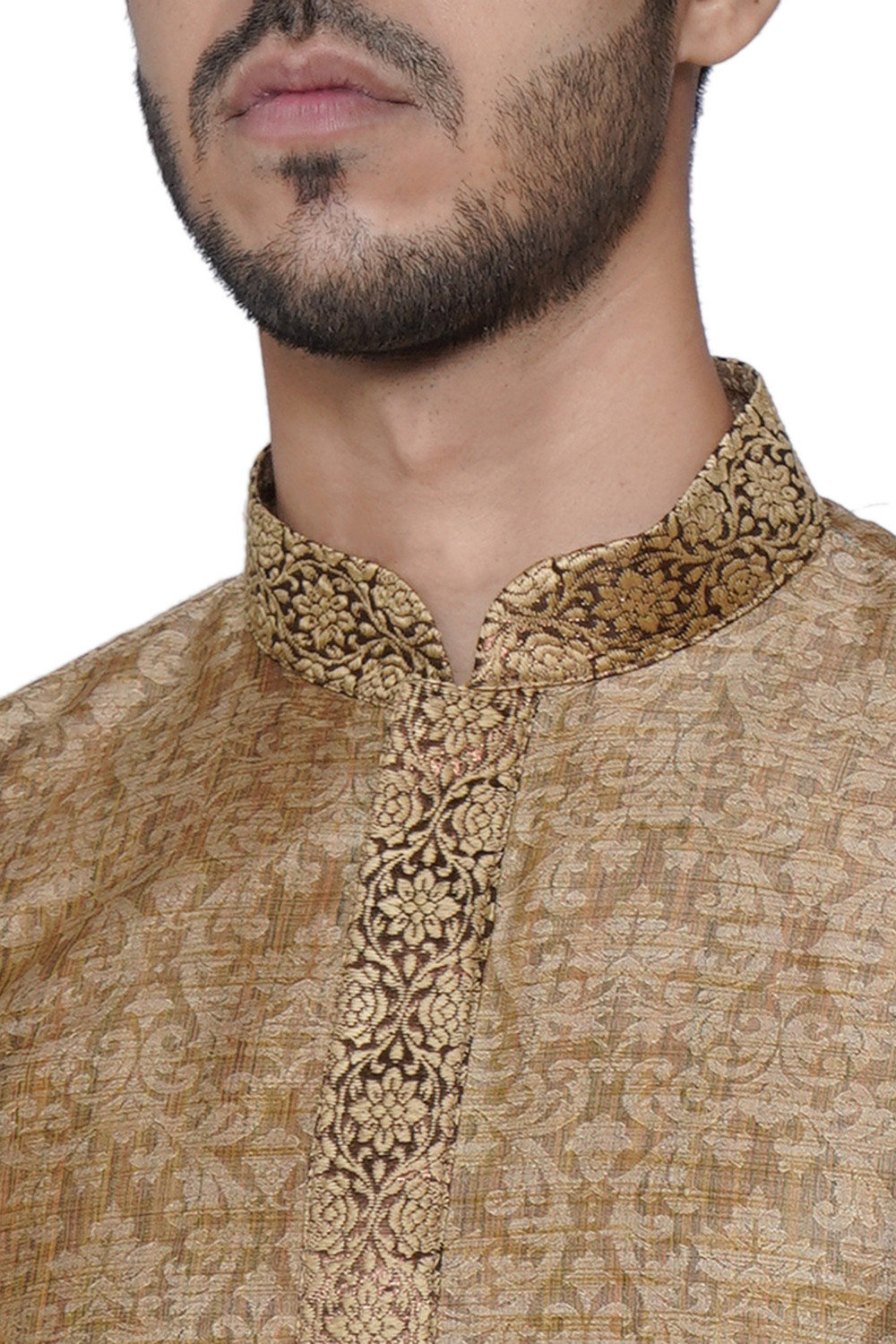 Image of MANYAVAR Men Kurta Churidar Set