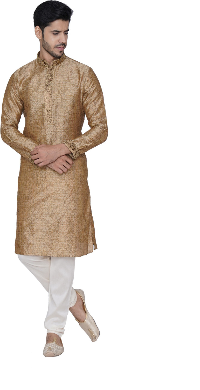 Image of MANYAVAR Men Kurta Churidar Set