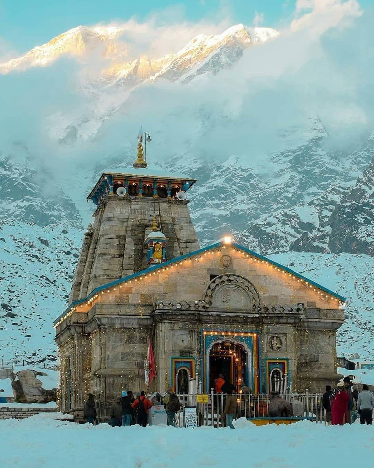 anshul internet point 45.72 cm KEDARNATH 3 Self Adhesive Sticker