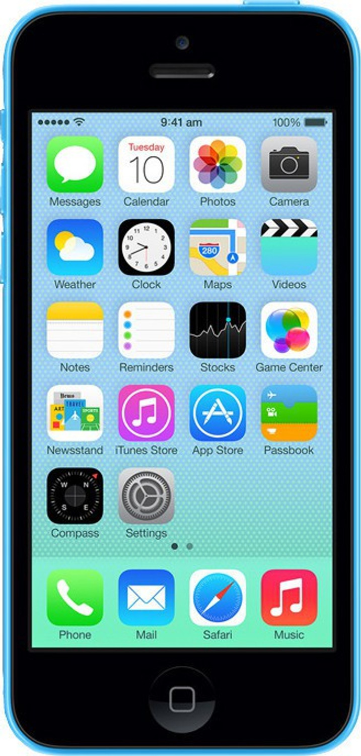 Image of Apple iPhone 5C (Blue, 8 GB)