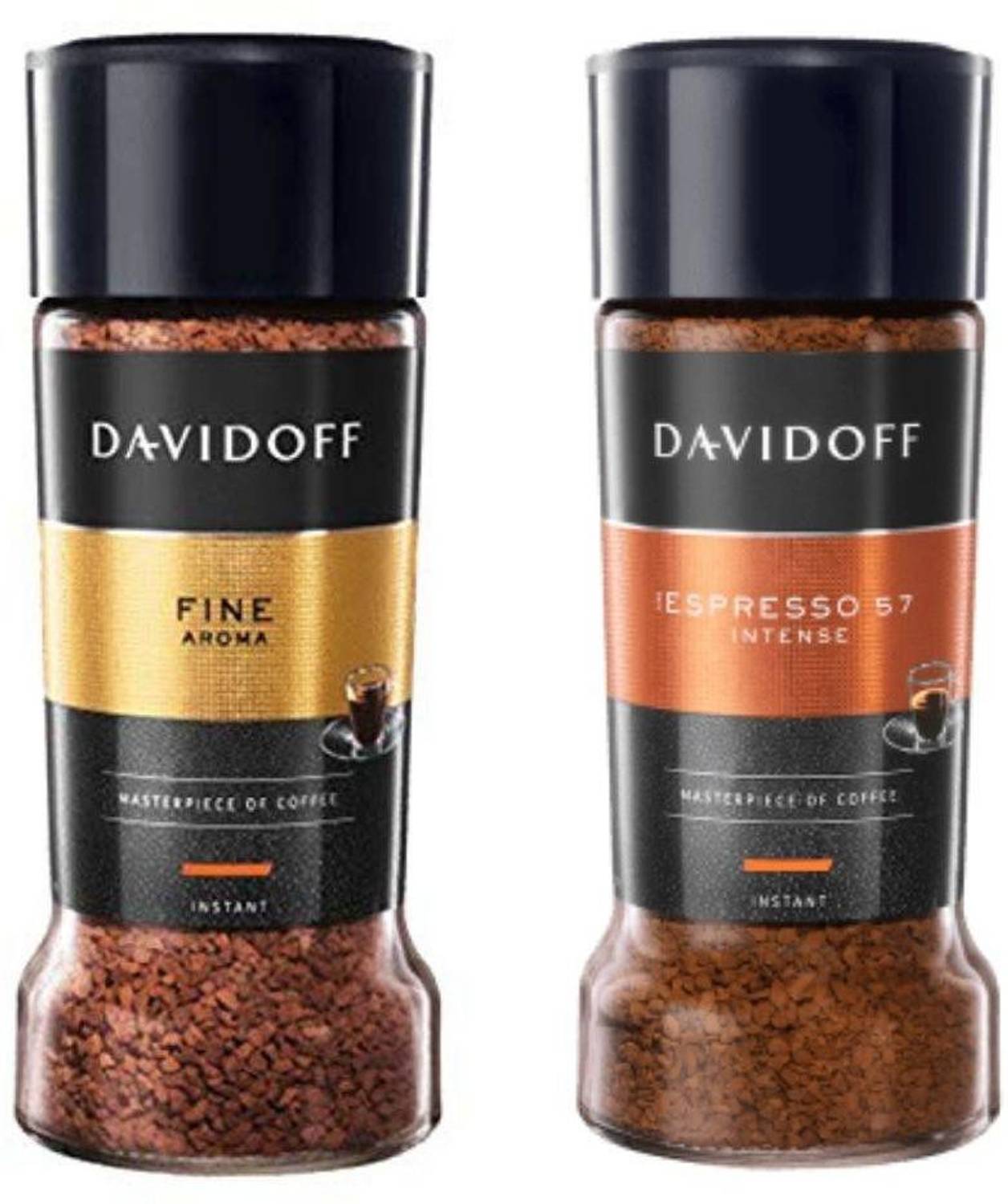 Davidoff Fine Aroma + Espresso 57 Intense| Instant Coffee |(100g