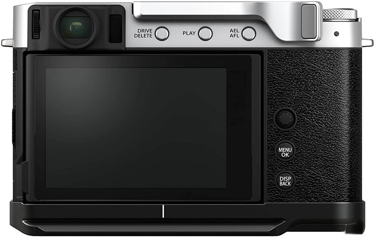 Image of FUJIFILM X-Series X-E4 Mirrorless Camera Body with Accessories - Metal Hand Grip (MHG-XE4) and Thumb Rest (TR-XE4)