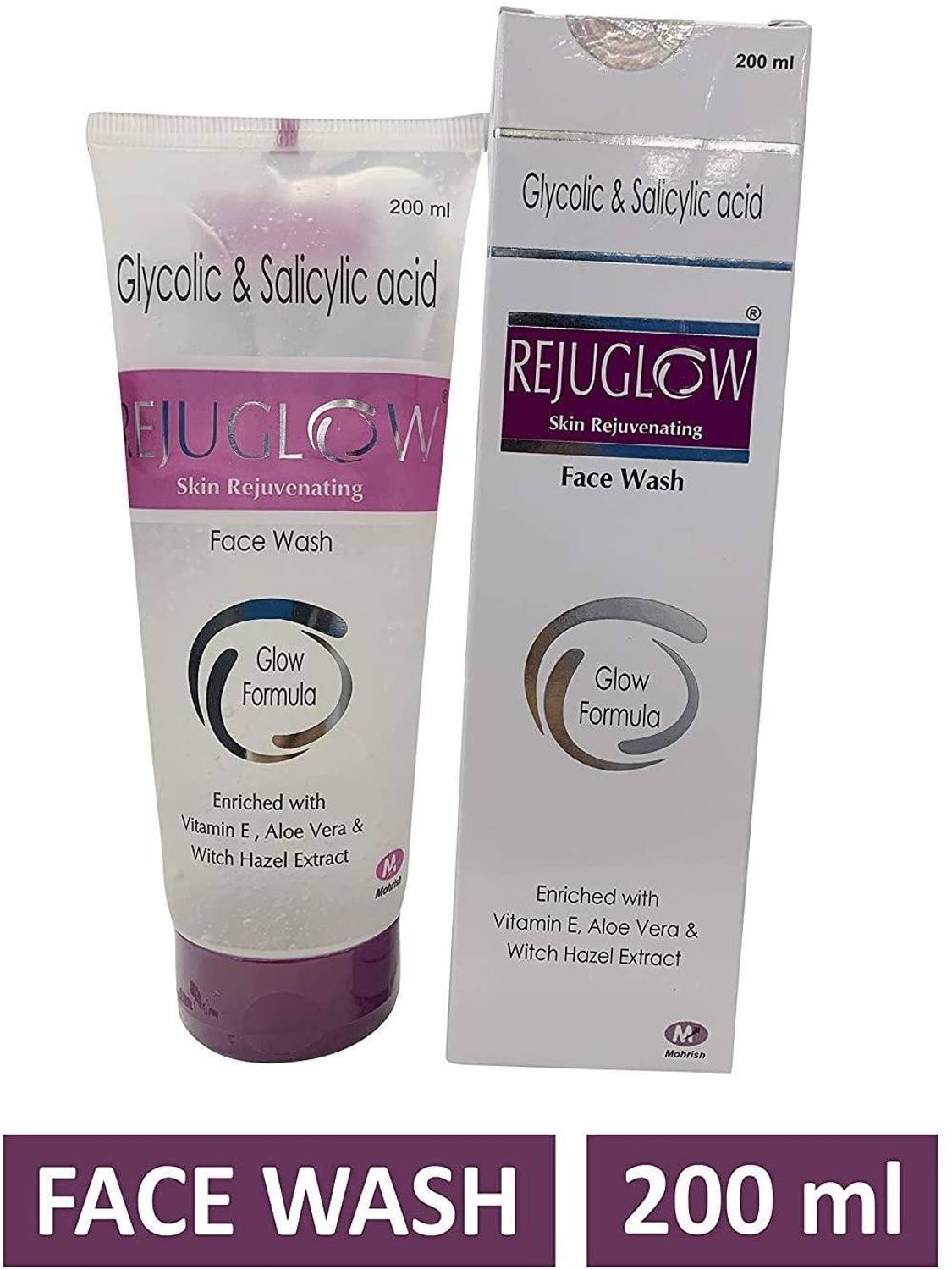 rejuglow FACEWASH Face Wash 200 ml - Image 1