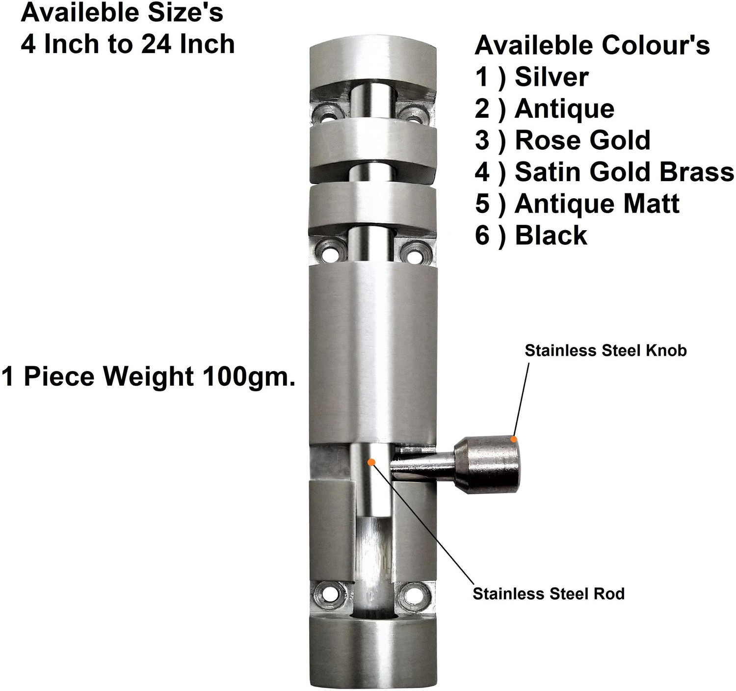 Image of Life Vision Push to Close Latch