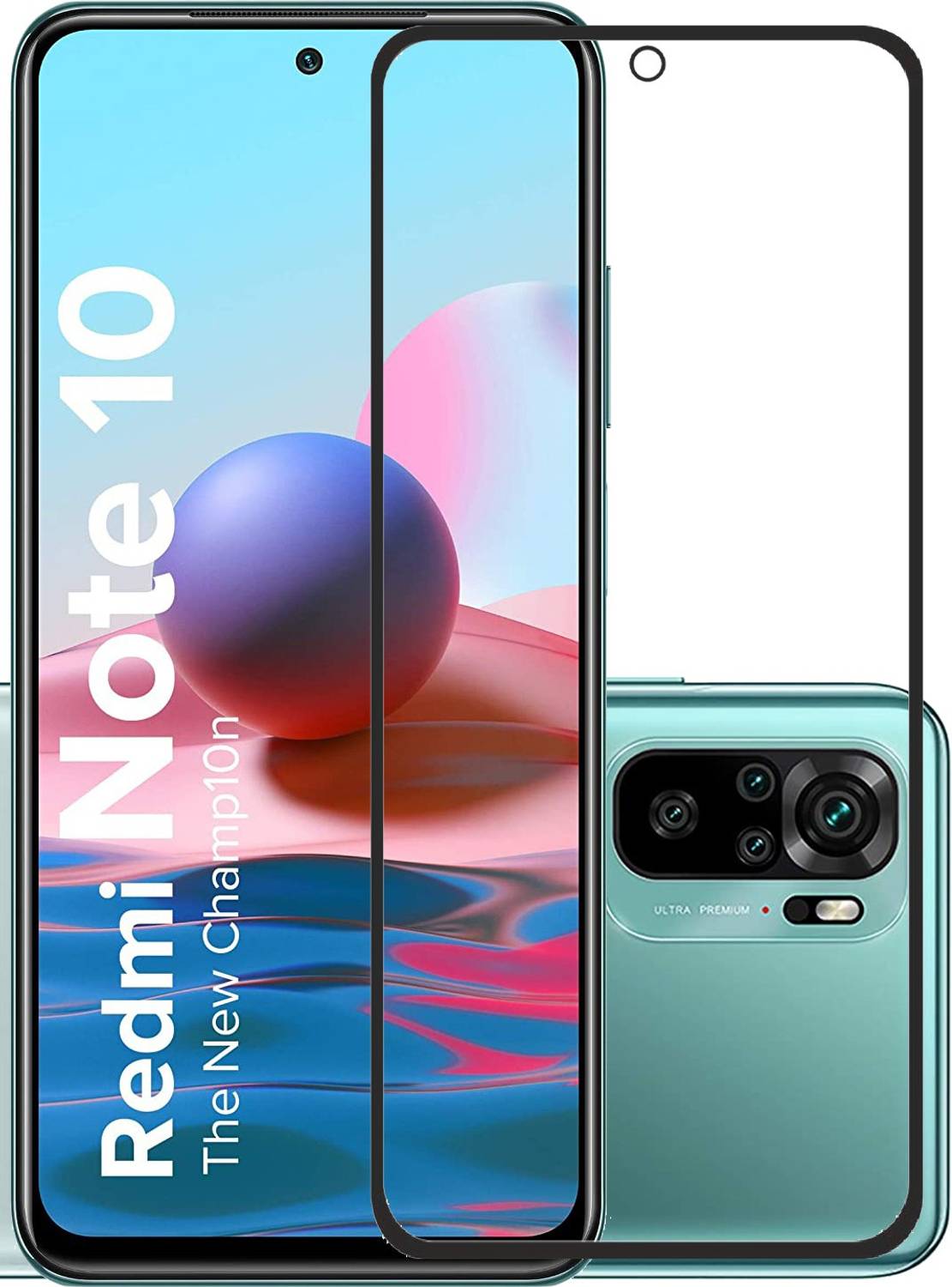 BuyMe Tempered Glass Guard for Mi Redmi Note 10, Mi Redmi Note 10s