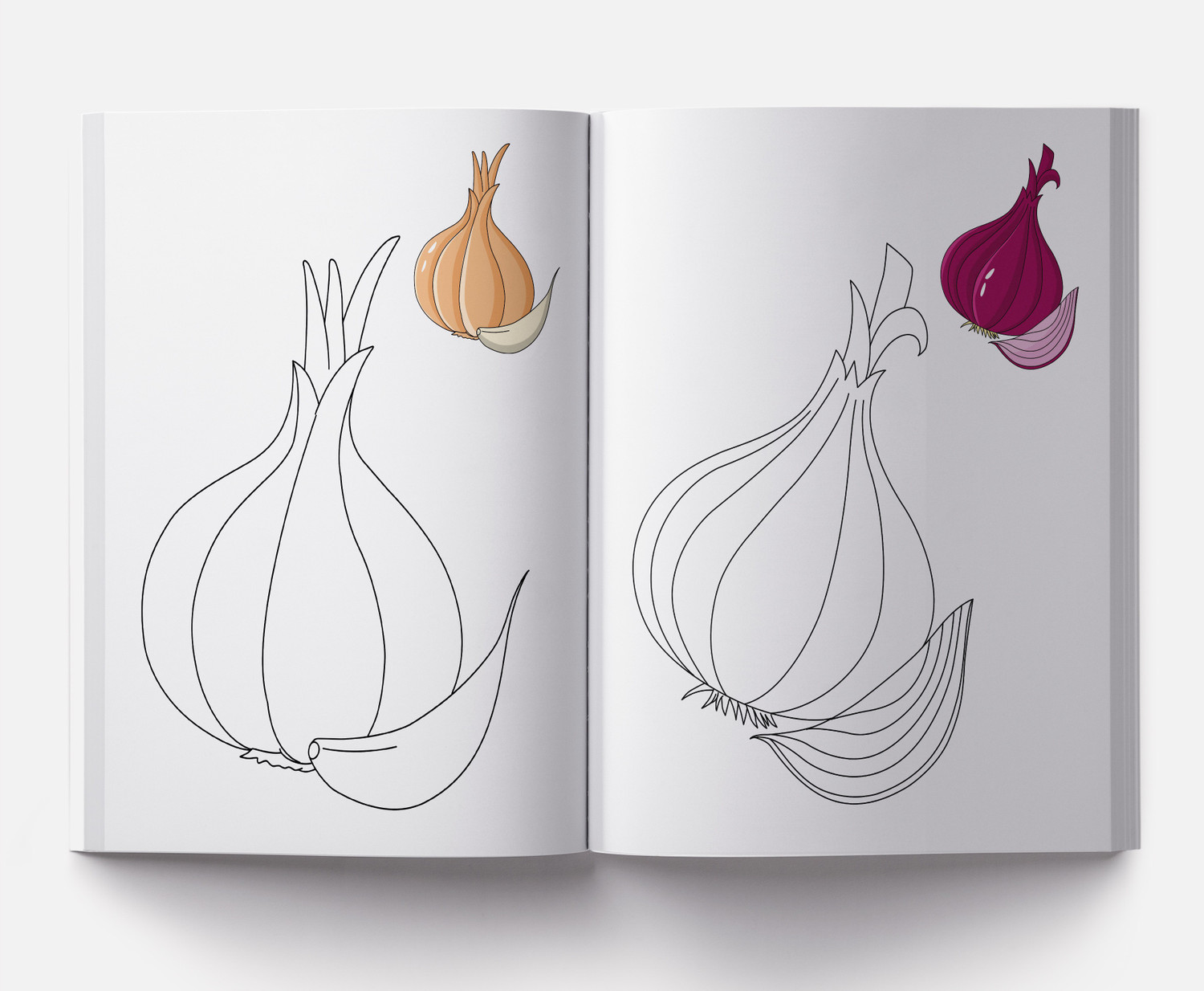 Image of Little Artist Series Vegetables - By Miss & Chief