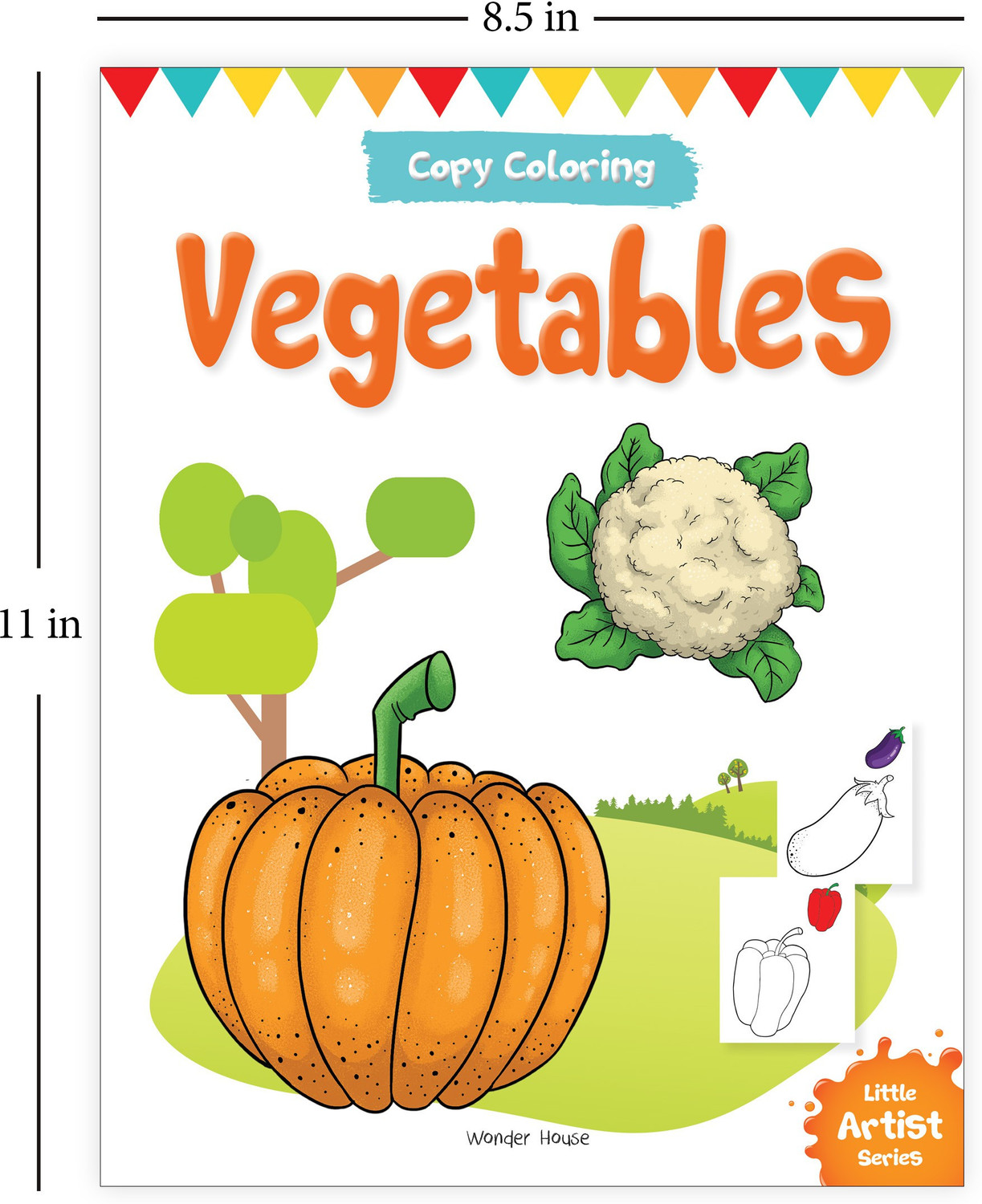 Image of Little Artist Series Vegetables - By Miss & Chief