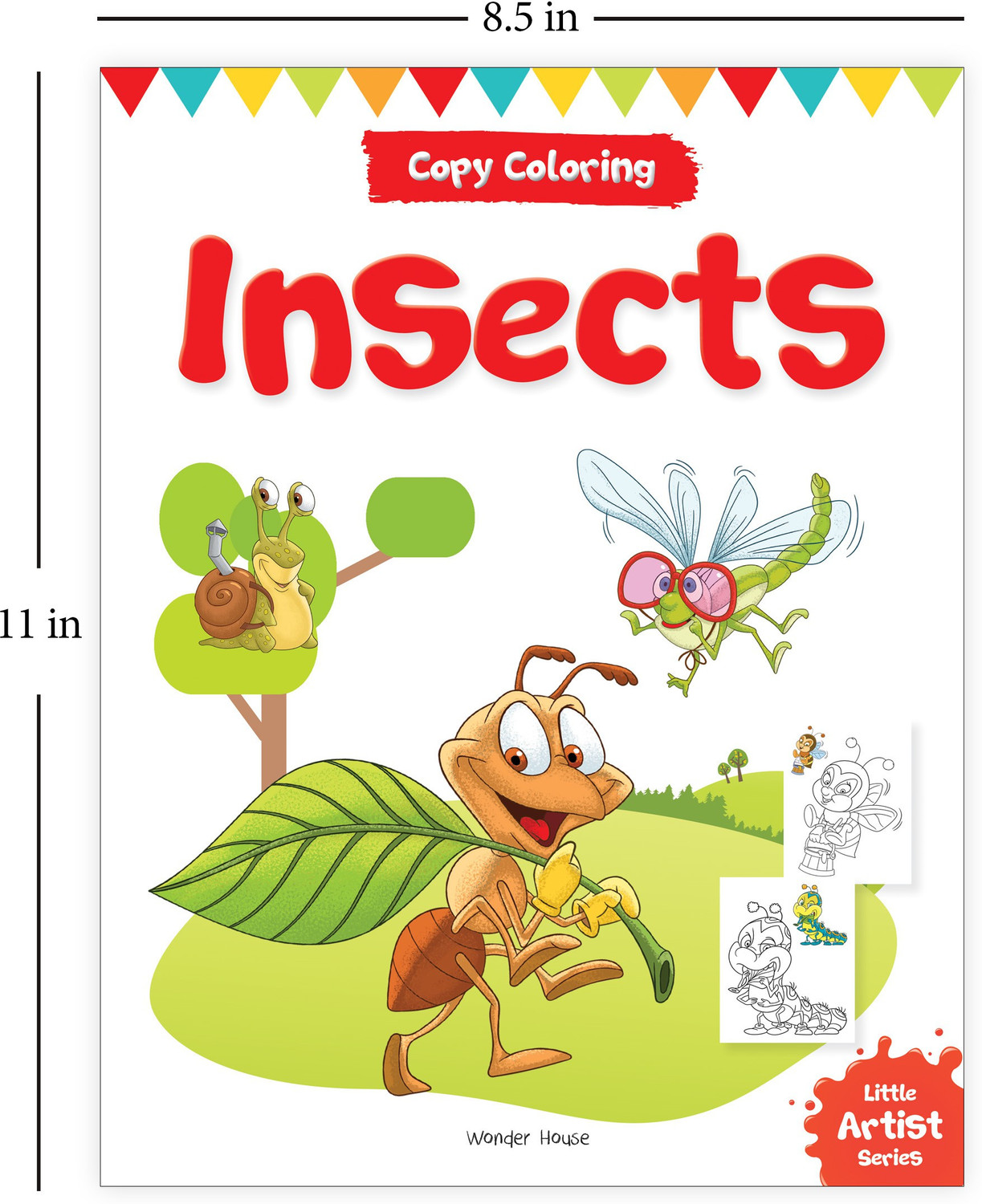 Image of Little Artist Series Insects - By Miss & Chief