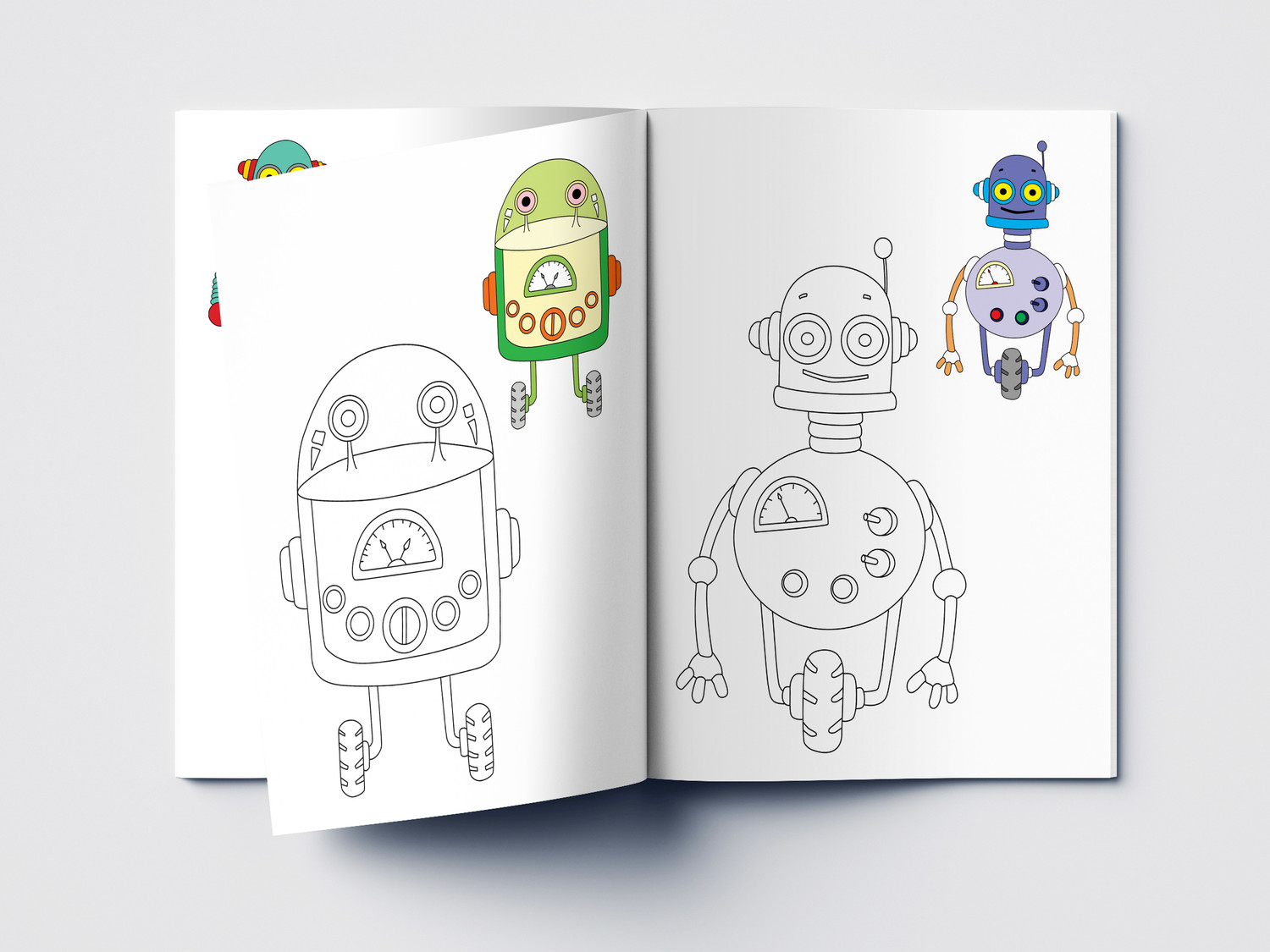 Image of Little Artist Series Robots - By Miss & Chief