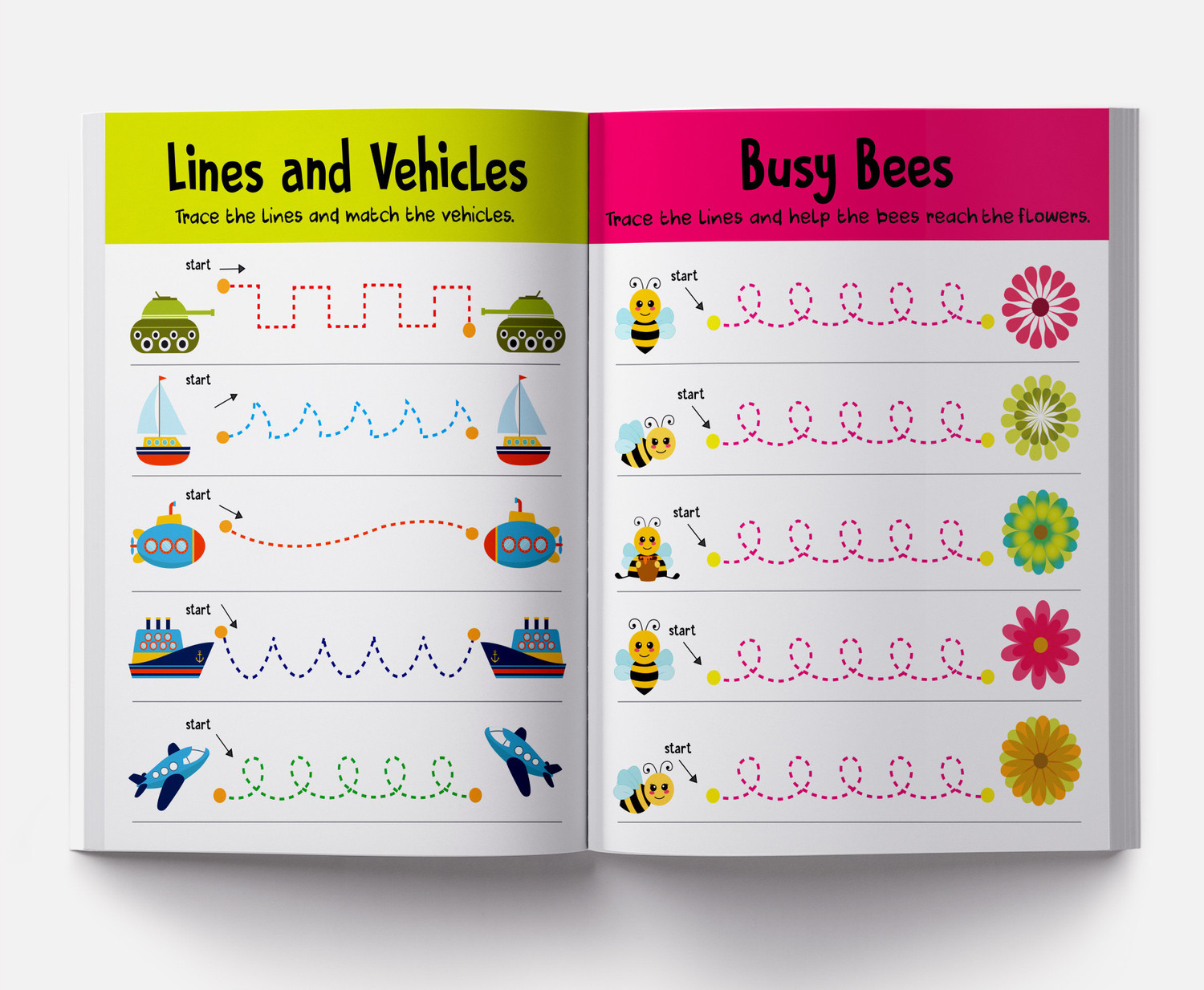 Image of Line Tracing Pattern - By Miss & Chief