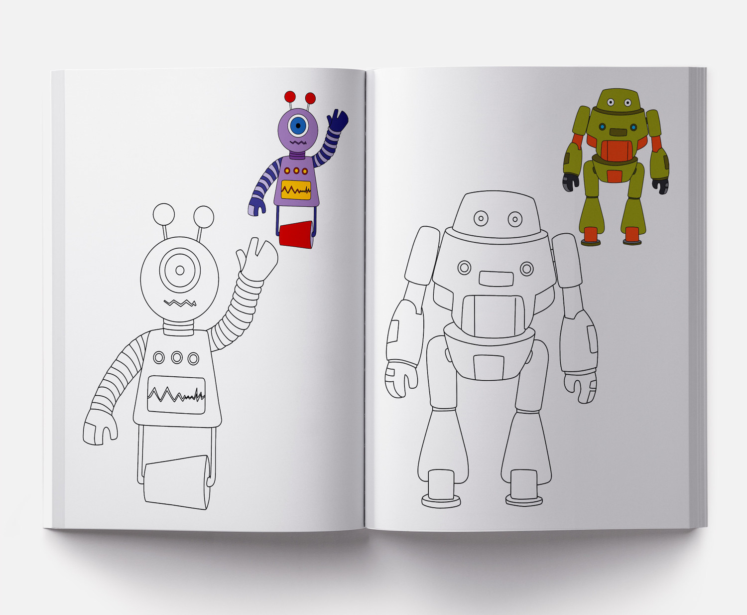 Image of Little Artist Series Robots - By Miss & Chief